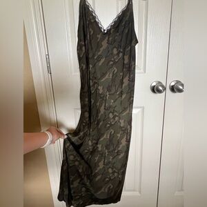 Camo long dress!